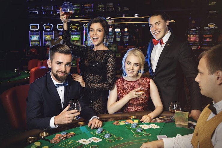 Antarmuka dealer langsung Spadegaming di aplikasi mobile paris88 menampilkan meja baccarat dengan siaran langsung dari studio